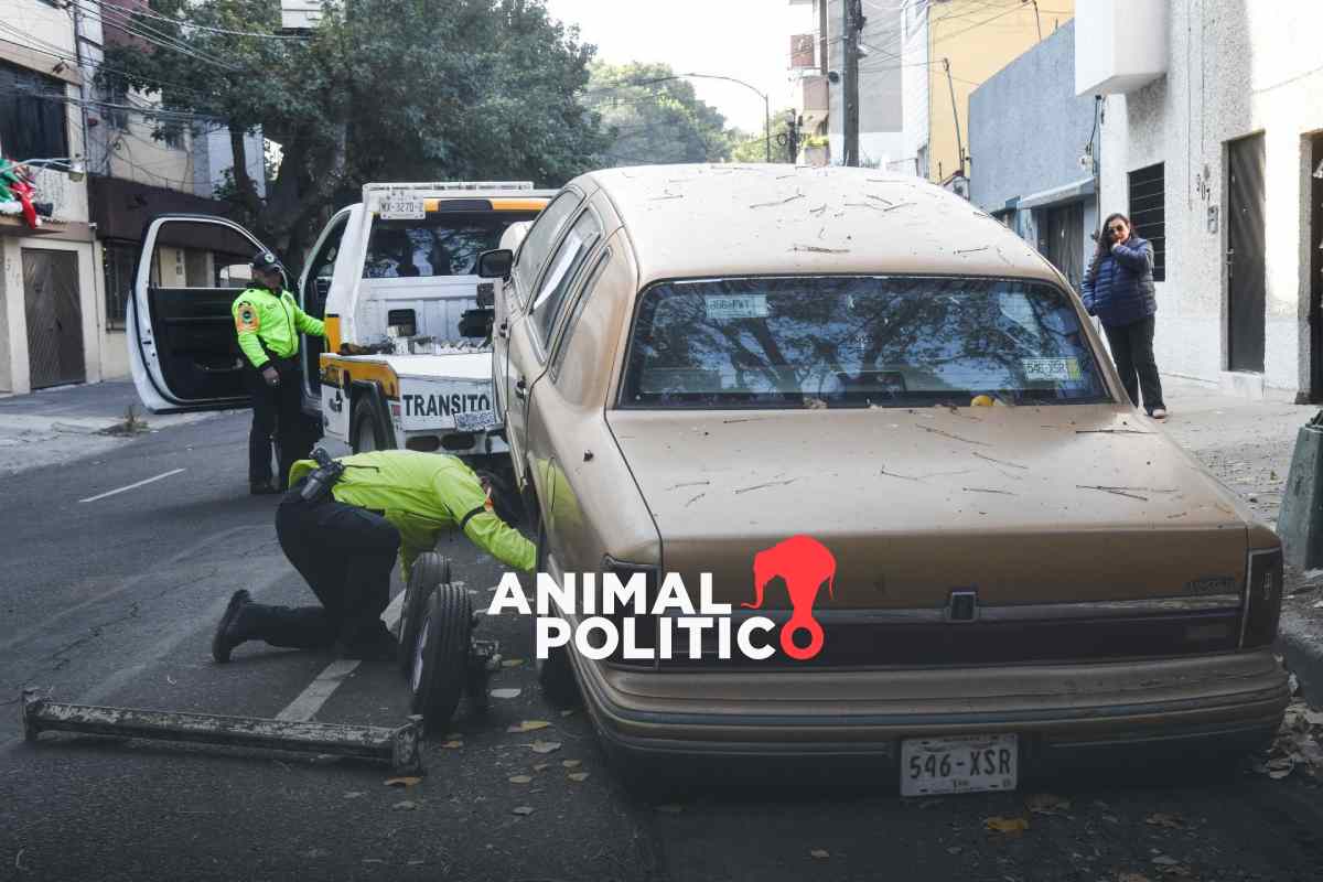 Así puedes reportar un automóvil abandonado en CDMX para que sea retirado de las calles