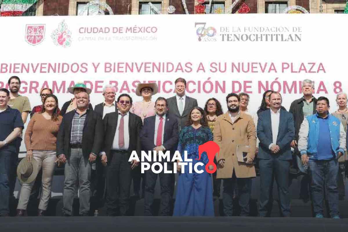 Basificación en CDMX: dan plaza a más de 13 mil trabajadores de Nómina 8; proceso concluirá en 2026