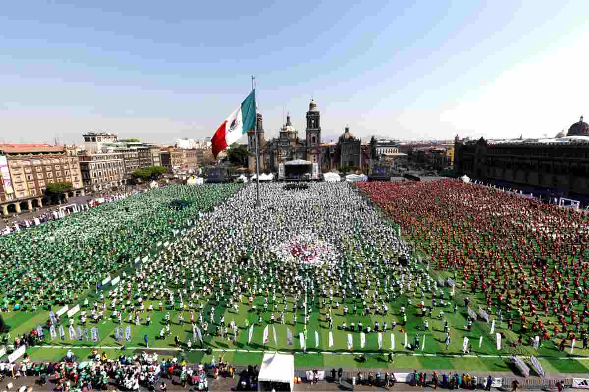 CDMX rompe record clase masiva futbol
