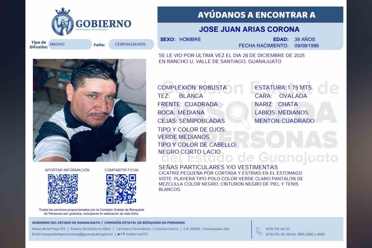 CIDH pide protección para madre buscadora y su familia, tras desaparición de padre e hijo en Guanajuato