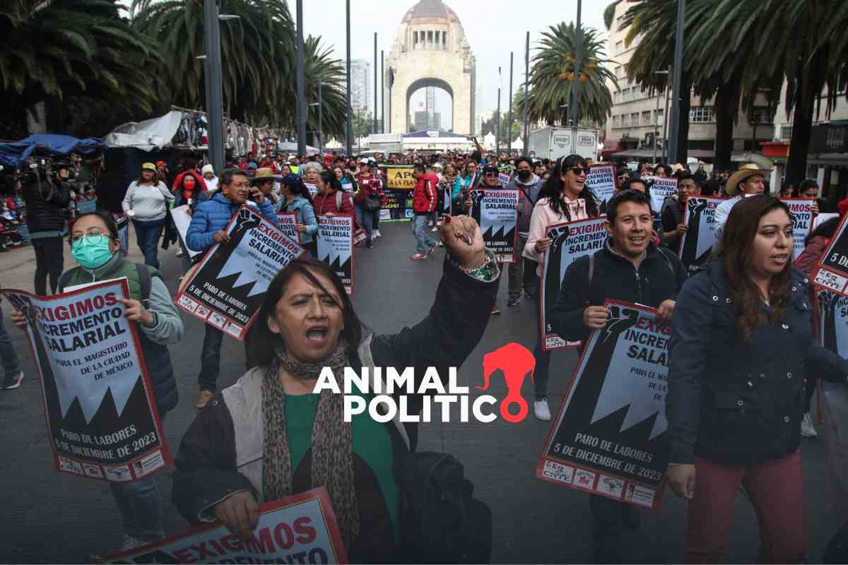 AMLO y CNTE reactivan diálogo, pero no llegan a acuerdos; paro nacional será el 15 de abril