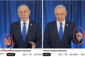 La inteligencia artificial de la plataforma X aseguró que el video del primer ministro de Israel en una cafetería se creó con inteligencia artificial. Esta no es la primera vez que difunde desinformación sobre hechos recientes. 