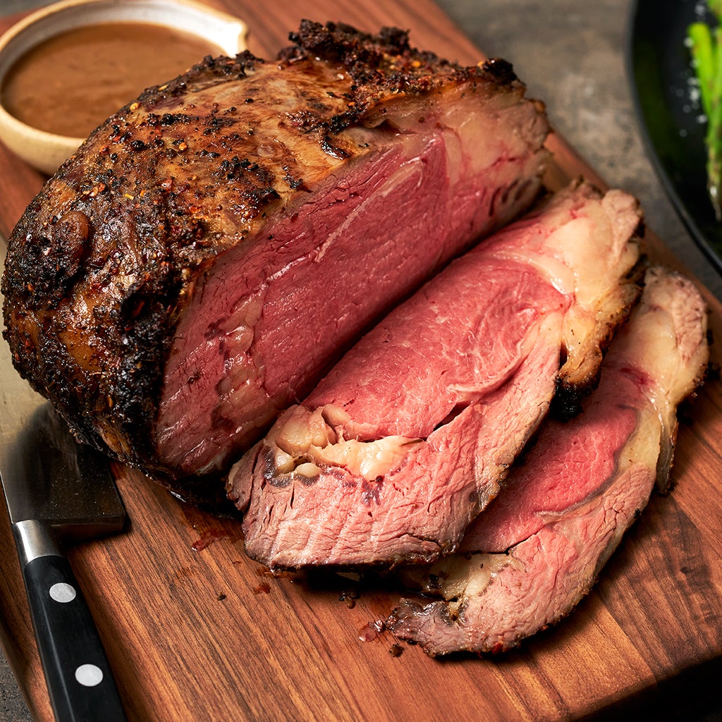 Prime rib al horno estilo Chicago ¡para festejar el fin de año!