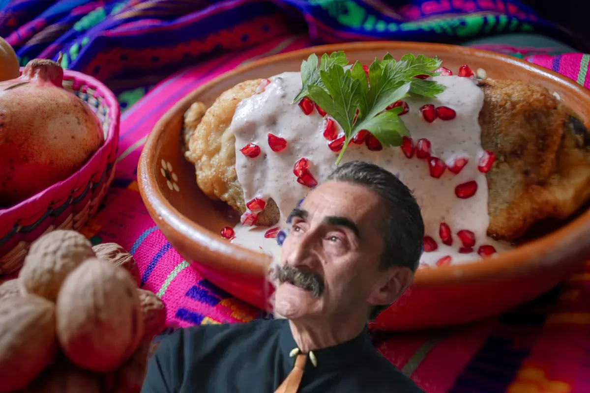 Prepara la receta imperdible de chiles en nogada de Yuri Gortari