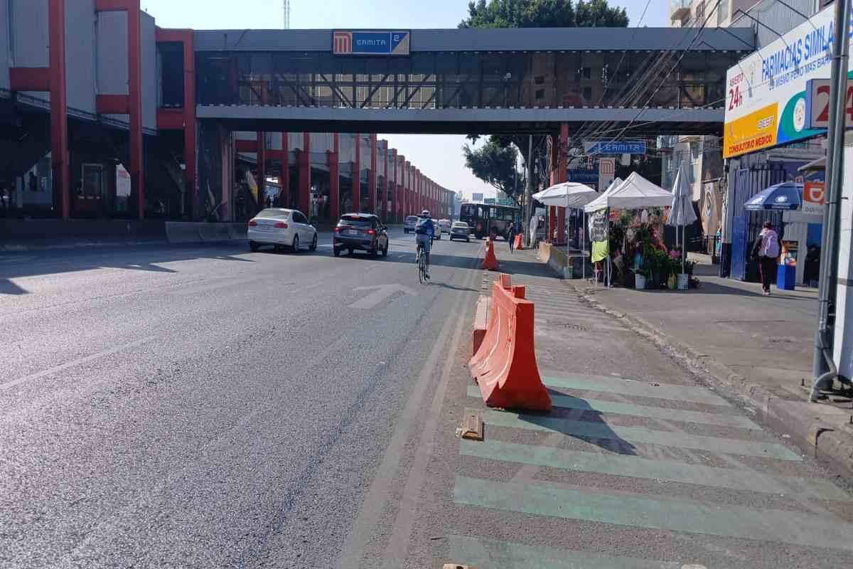 Ciclovía de Tlalpan: comercio desplazado, caos vial y riesgos para usuarios, saldo de obra urgente