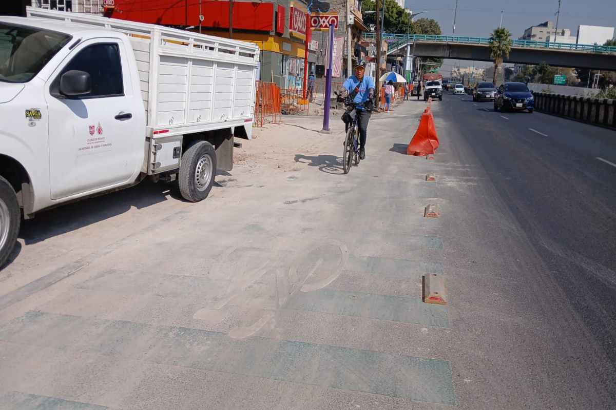 Ciclovía de Tlalpan: comercio desplazado, caos vial y riesgos para usuarios, saldo de obra urgente 