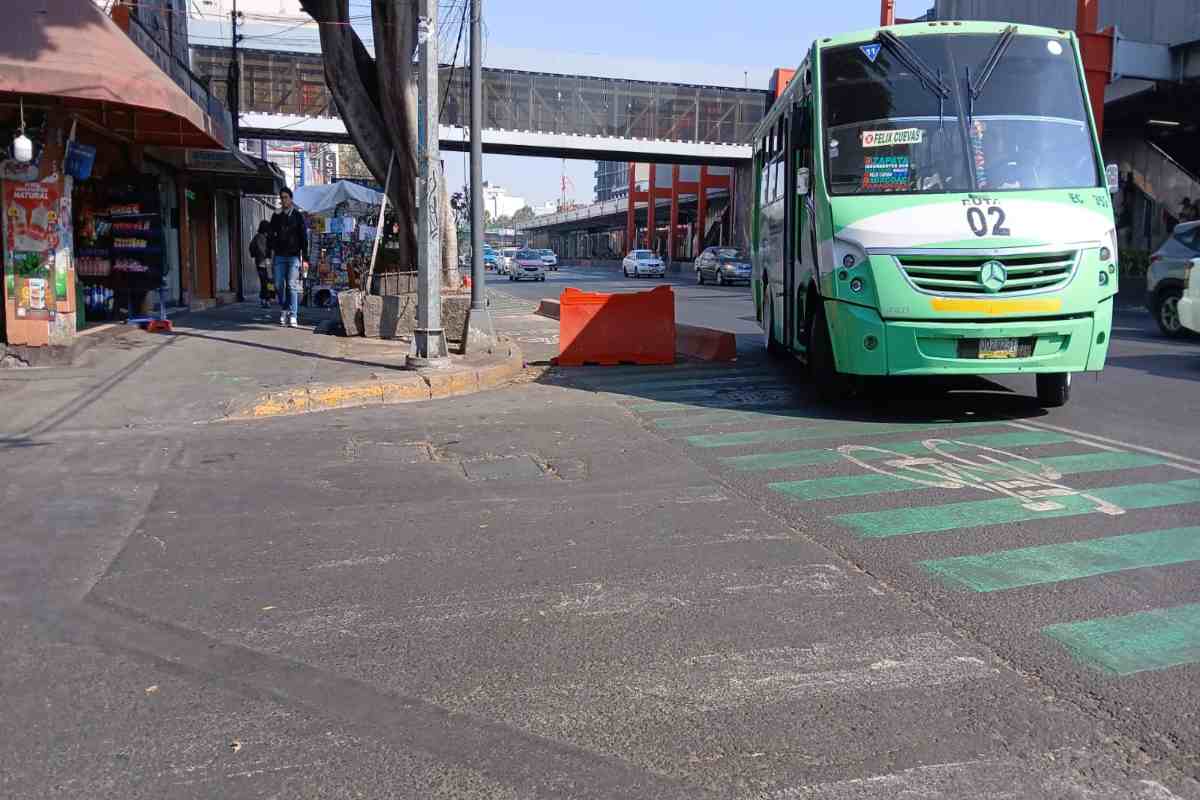 Ciclovía de Tlalpan: comercio desplazado, caos vial y riesgos para usuarios, saldo de obra urgente
