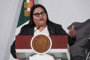 Citlalli Hernández secretaria mujeres primer acuerdo plataformas digitales violencia mujeres