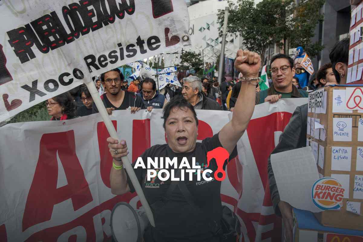 “Clausurado por gentrificar”: colectivos protestan contra Mitikah; anuncian nuevas acciones legales 