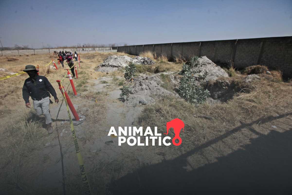 Integrantes del colectivo Guerreros Buscadores de Jalisco ingresan al Rancho Izaguirre, tras amparo