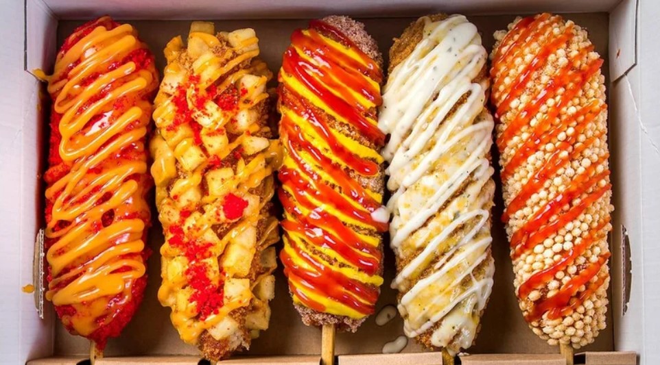 Cómo hacer banderillas coreanas o corn dogs