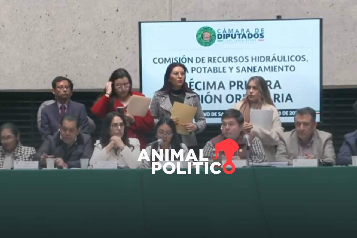 Diputados aprueban Ley de Aguas en comisiones en medio de protestas de productores agrícolas