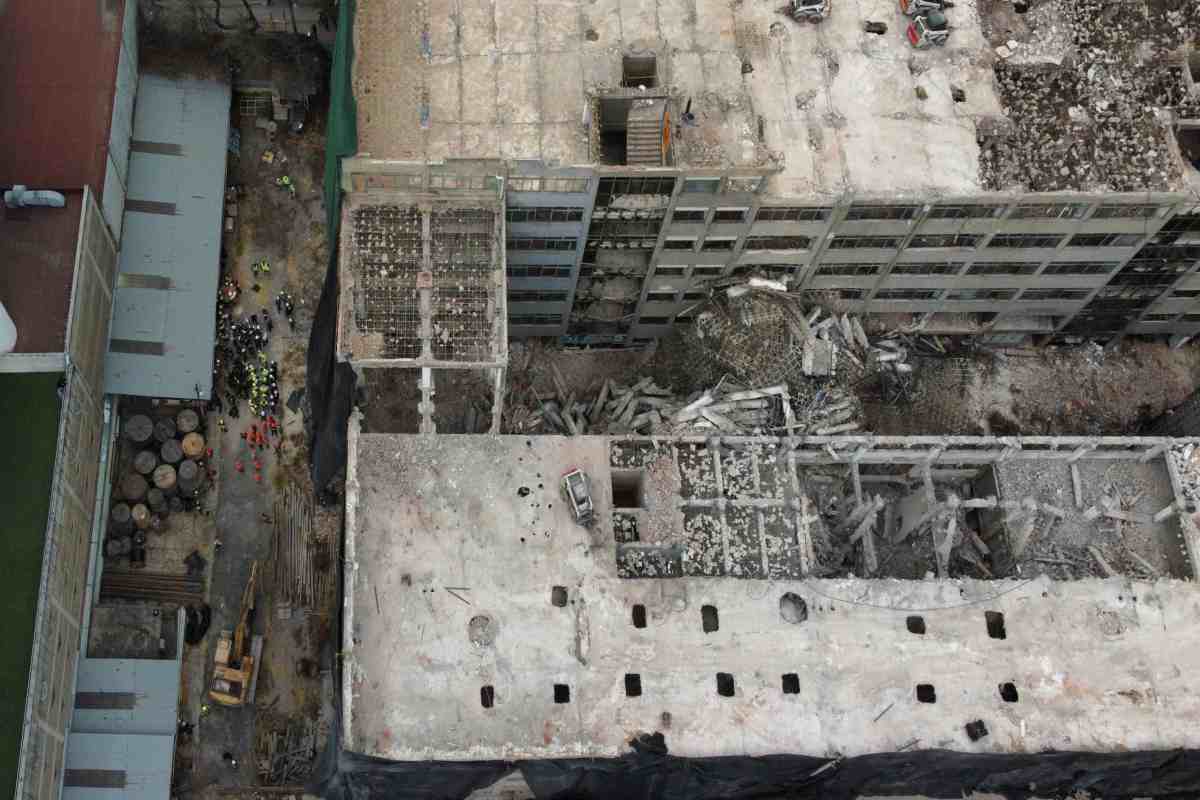 Cuauhtémoc suspende obras de inmueble que colapsó en Tlalpan donde murieron tres personas