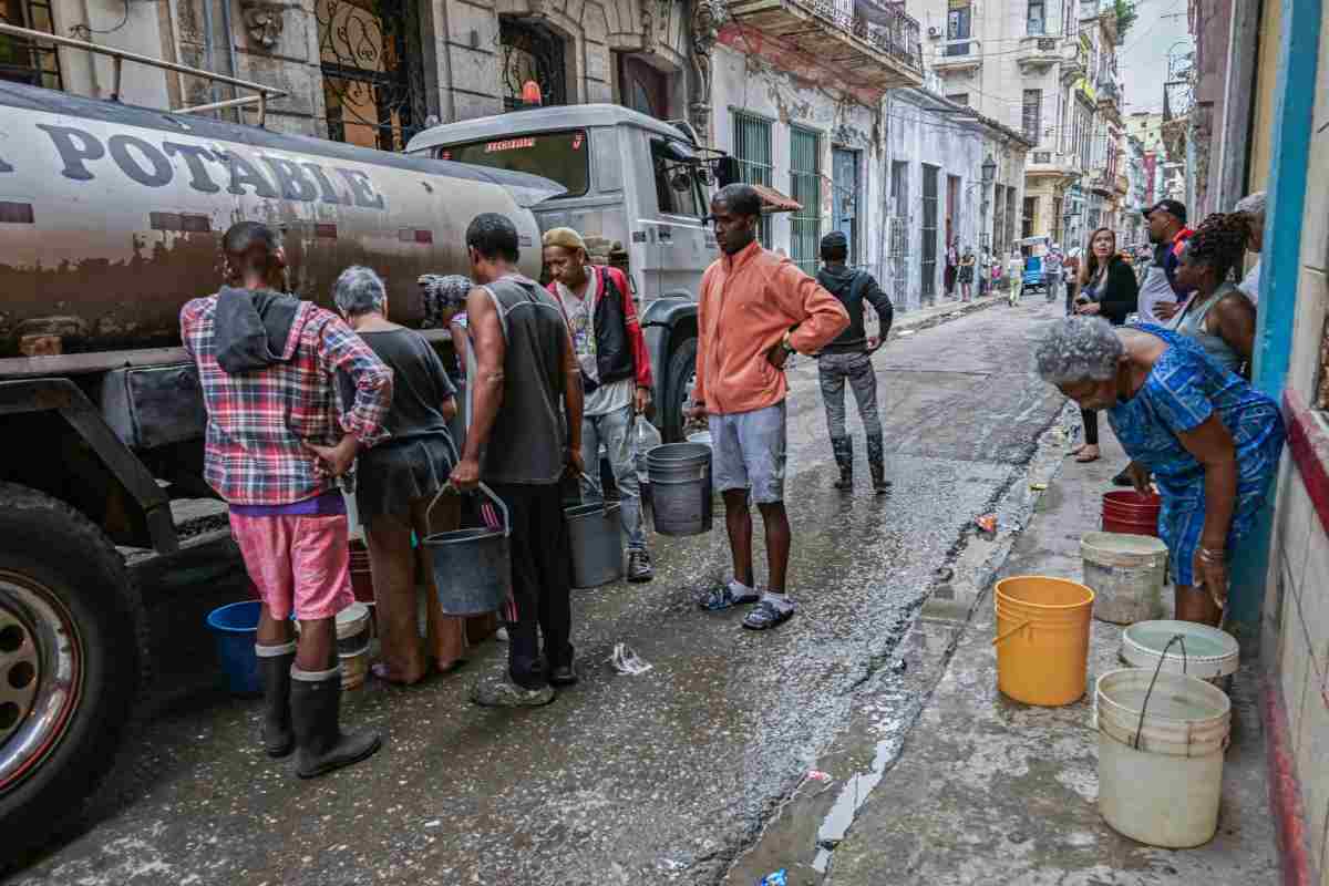 Cuba problemas suministro agua