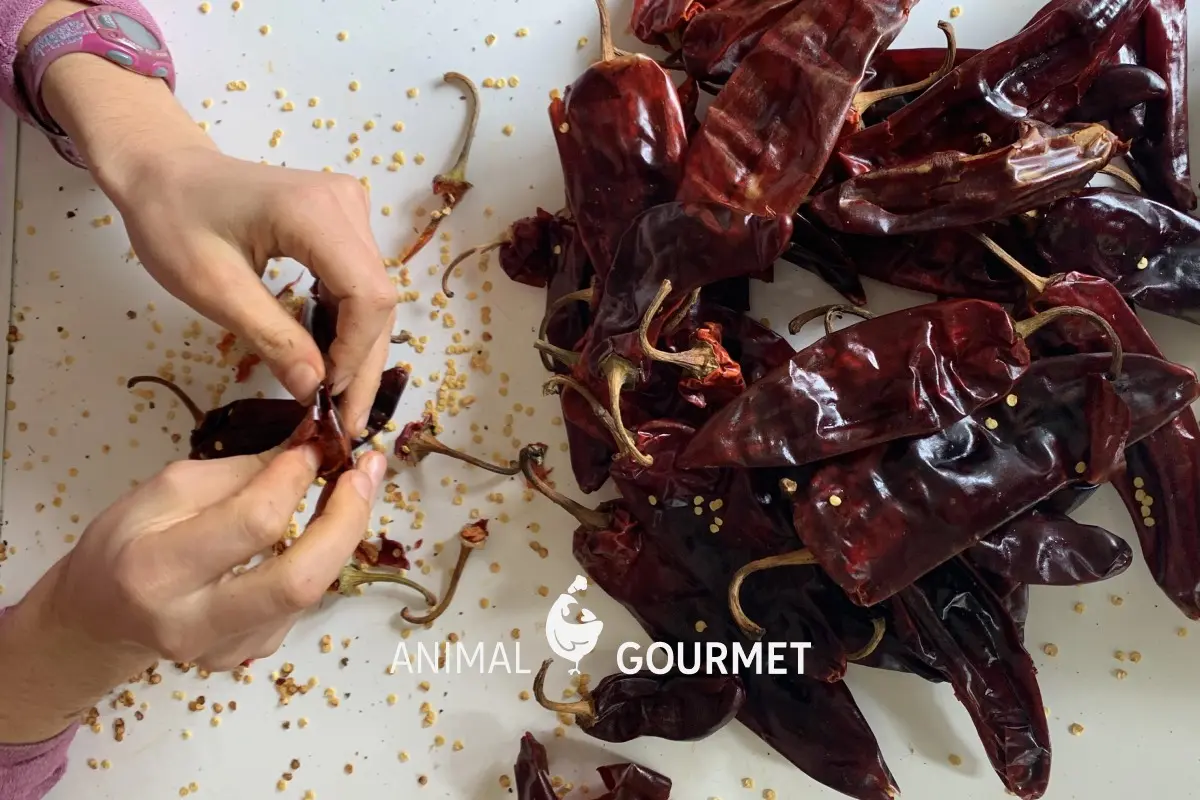 Tips para desvenar los chiles (sin sufrir y con freidora de aire)