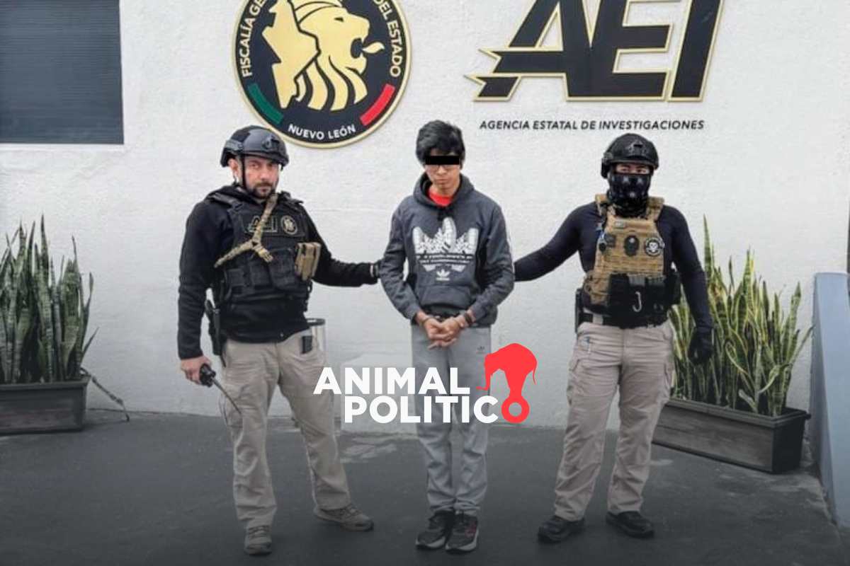 Detienen a Christian de Jesús "R", presunto agresor de  Melanie, en Nuevo León