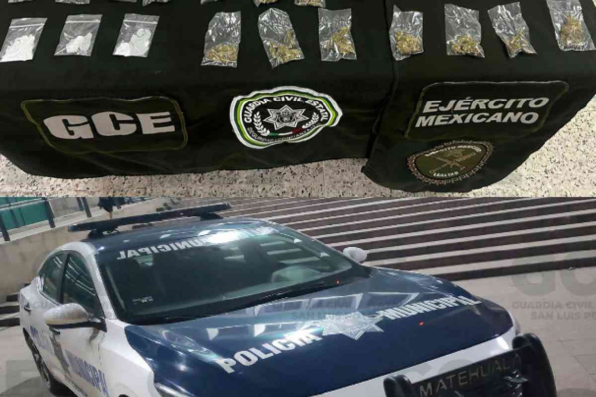 Detienen al director de la Policía de Matehuala, San Luis Potosí, por presuntos delitos contra la salud