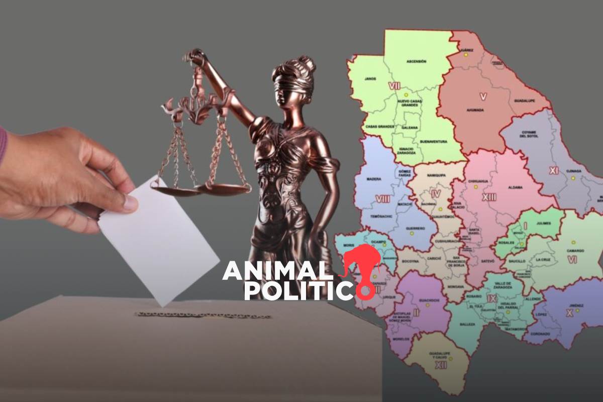 Elección judicial en Chihuahua: así quedó el mapa de distritos