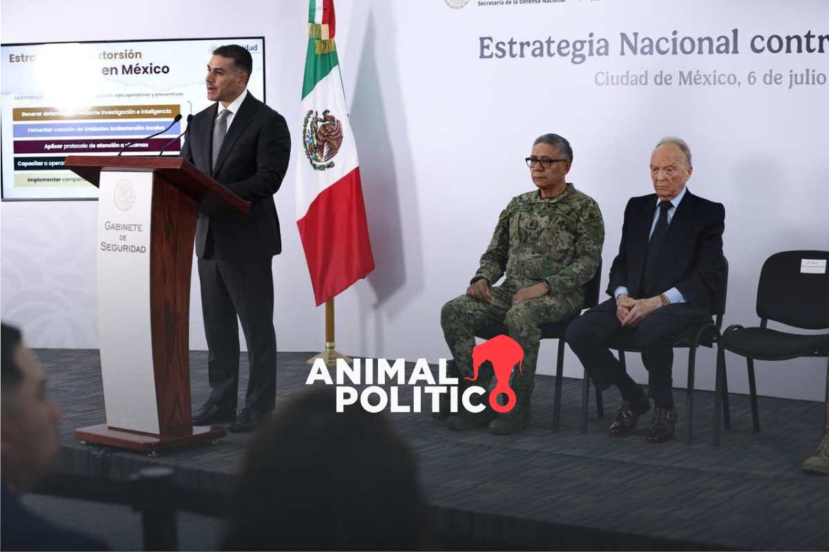 Seguridad anuncia estrategia contra la extorsión; contempla congelamiento de cuentas y operativos 