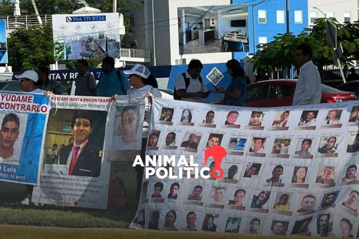 Familias de desaparecidos y afectados por John exigen apoyos durante visita de Sheinbaum a Acapulco