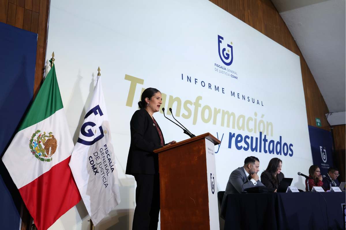 Fiscalía CDMX reporte mensual de resultados