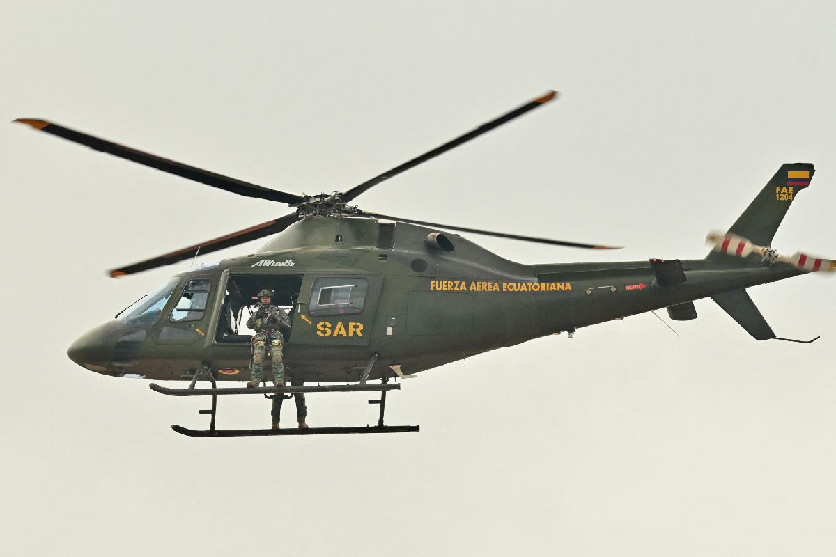 Fuerza aérea ecuatoriana contra crimen organizado