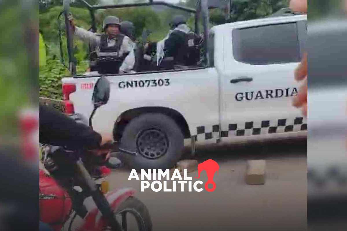 Liberan a los seis elementos de la Guardia Nacional retenidos por pobladores en Oxchuc, Chiapas