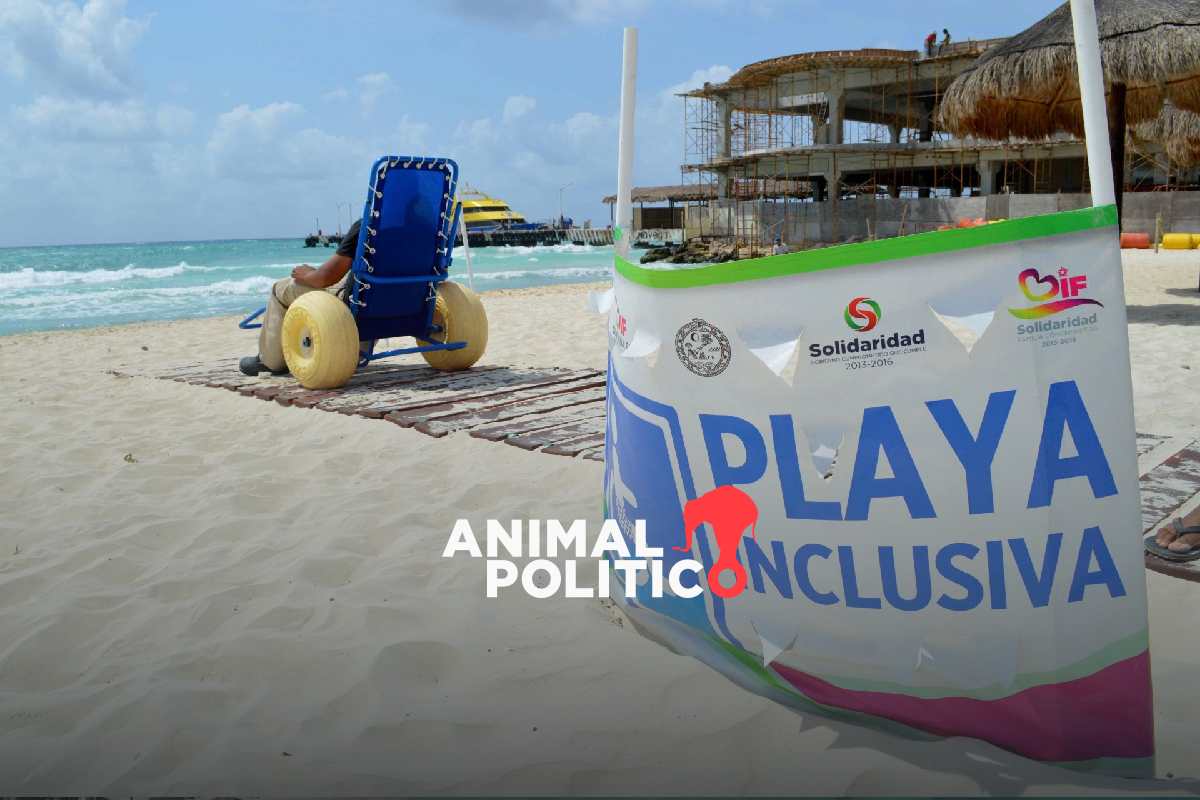 Guía de playas incluyentes para personas con discapacidad en México
