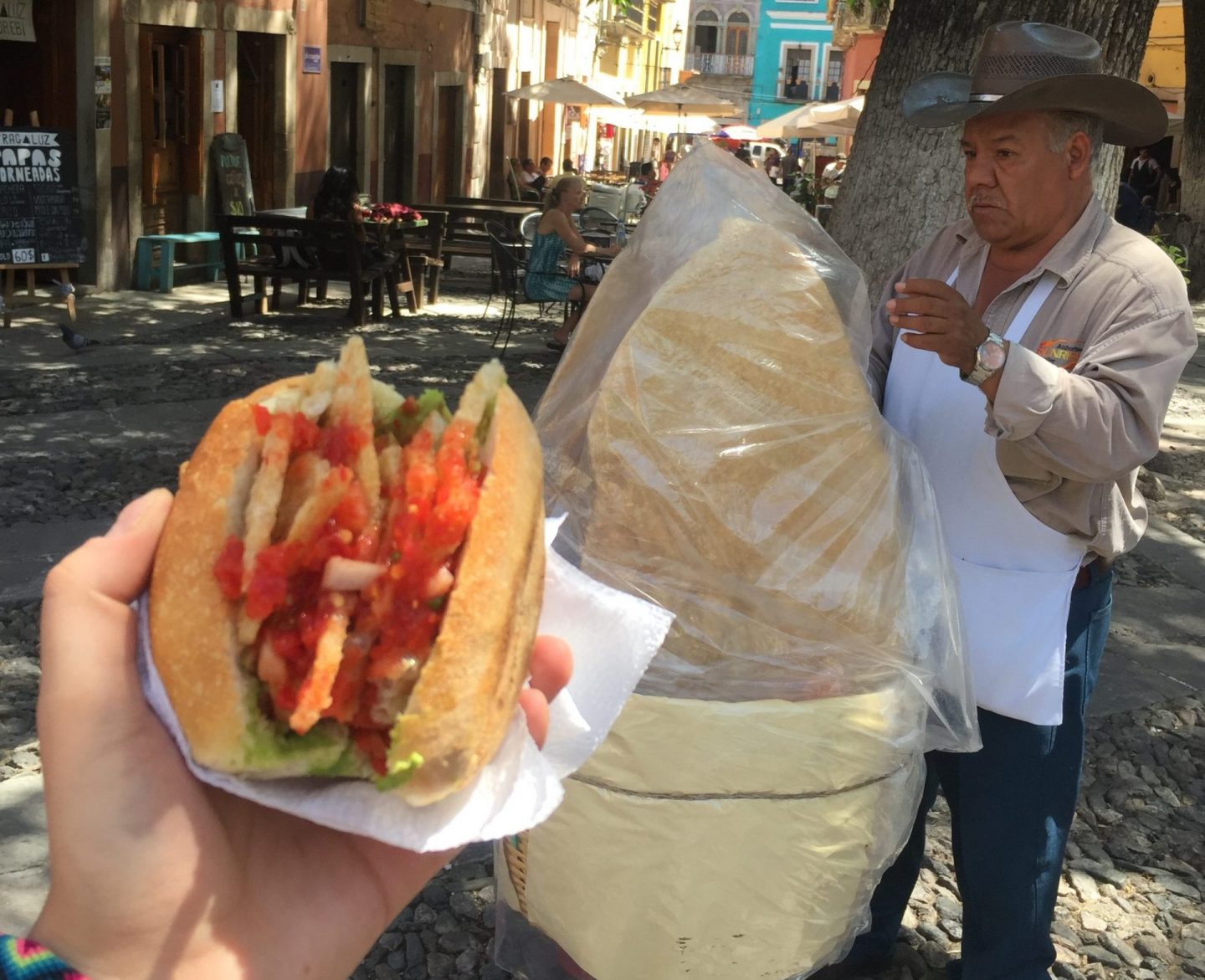 Guacamayas, la protagonista de la comida callejera de Guanajuato