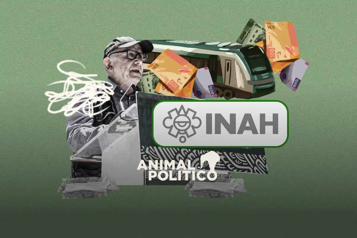 INAH recibe mayor presupuesto, pero lo destina a Tren Maya; trabajadores deben cooperar para insumos