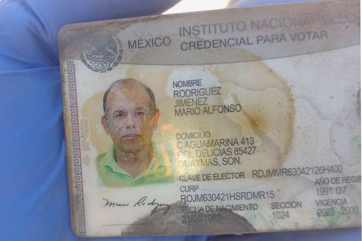 INE localizada por buscadoras en Guaymas