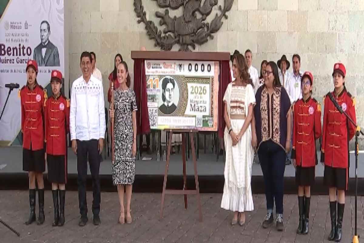 “Juárez no pertenece al pasado”: Sheinbaum dice que legado “vive en la Cuarta Transformación”