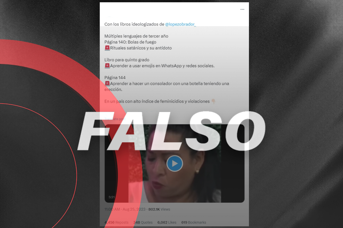 ¿Rituales y consoladores? Nada de esto es parte de los nuevos libros de la SEP