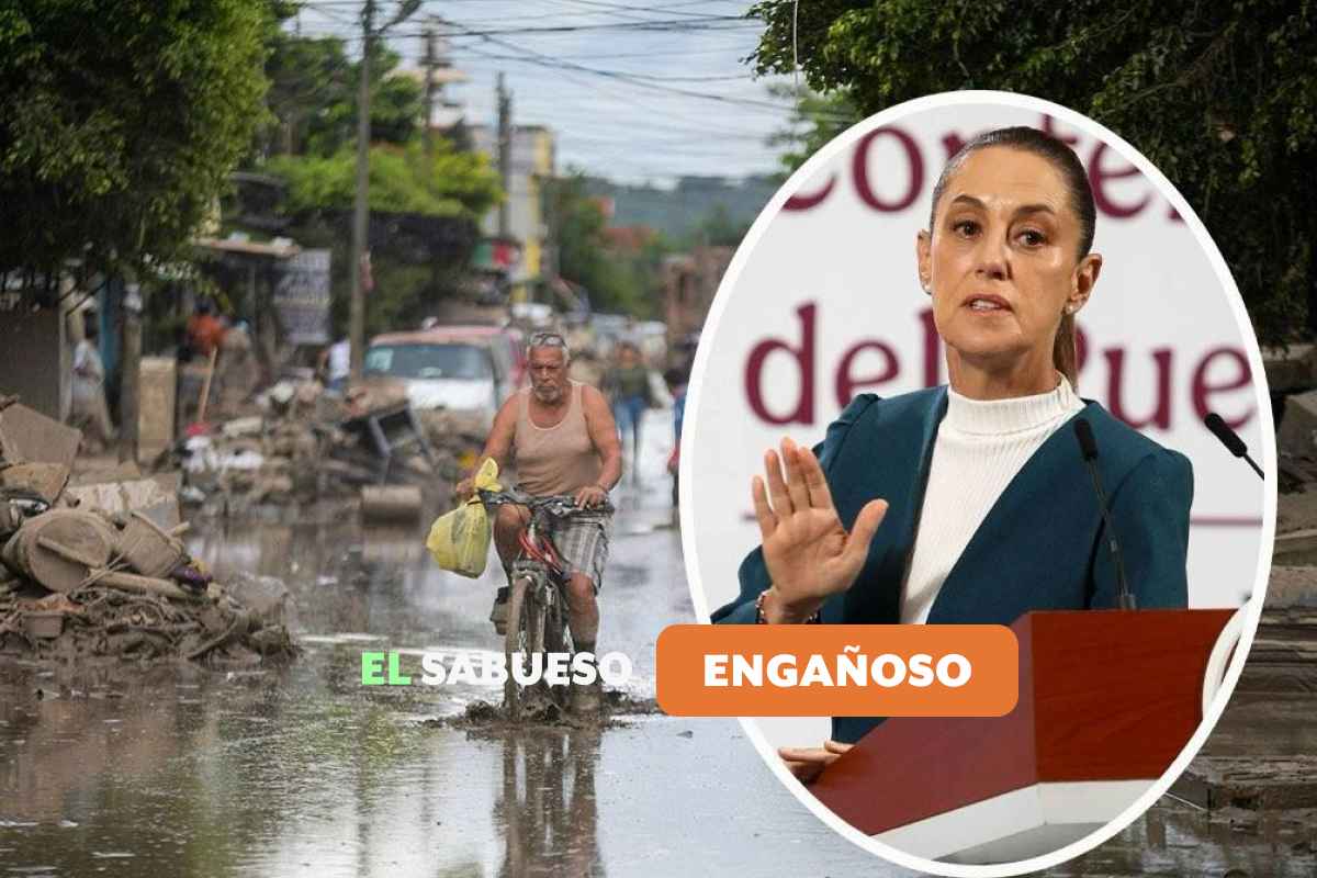 Contrario a lo que dijo Sheinbaum, el gobierno sí conocía la magnitud de las lluvias torrenciales