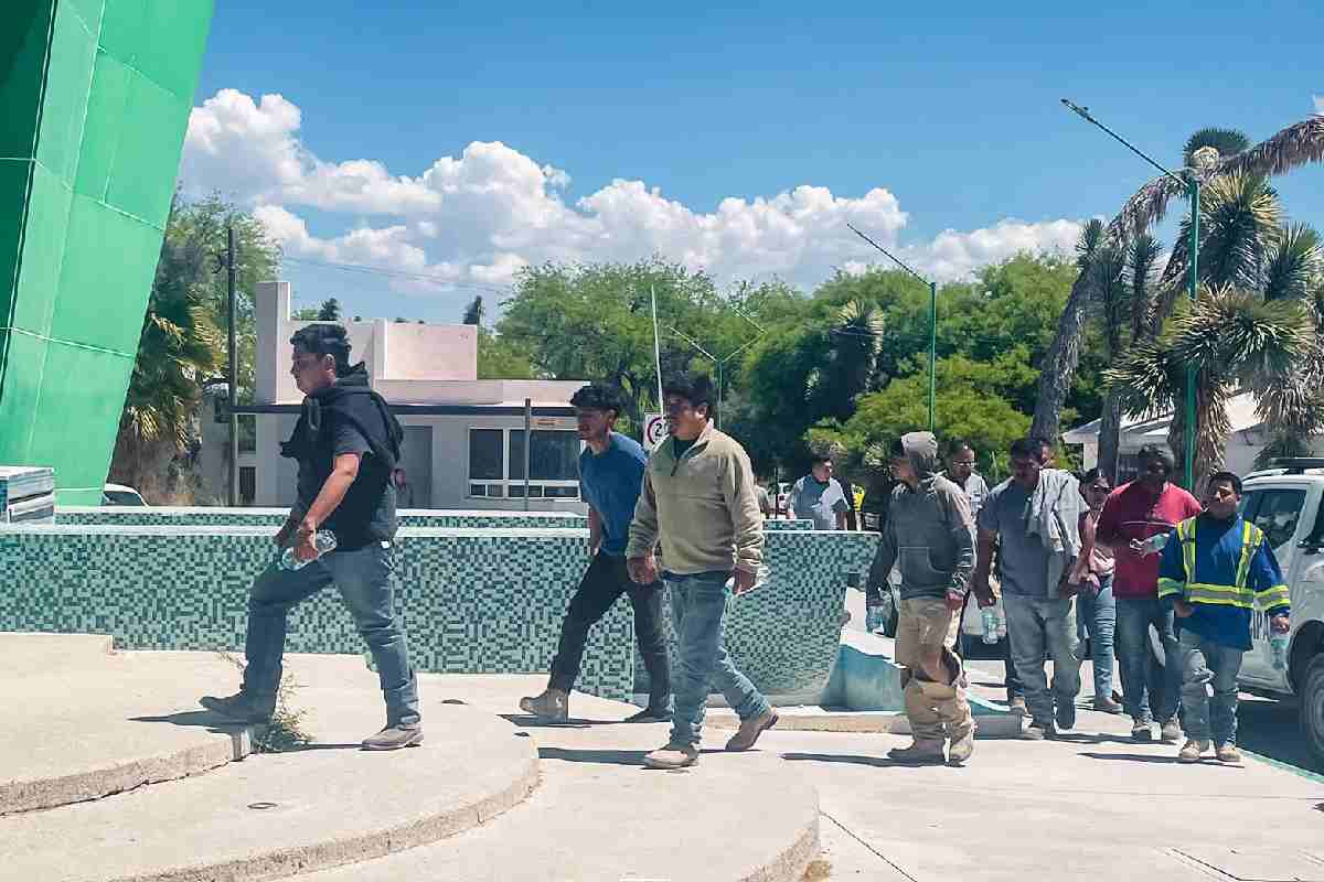 Localizan con vida a siete electricistas que estaban desaparecidos en Matehuala, San Luis Potosí