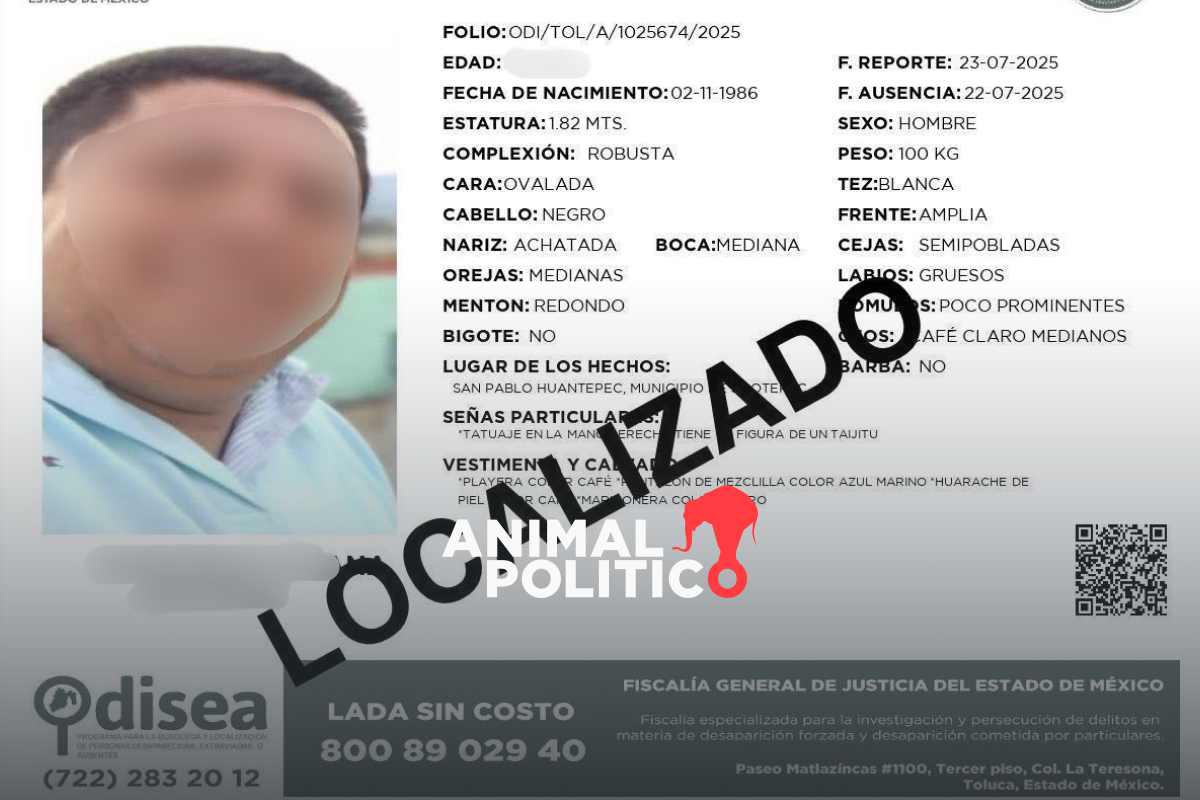 Localizan a coordinador de transportistas de la ACME secuestrado en el Edomex; hay seis detenidos