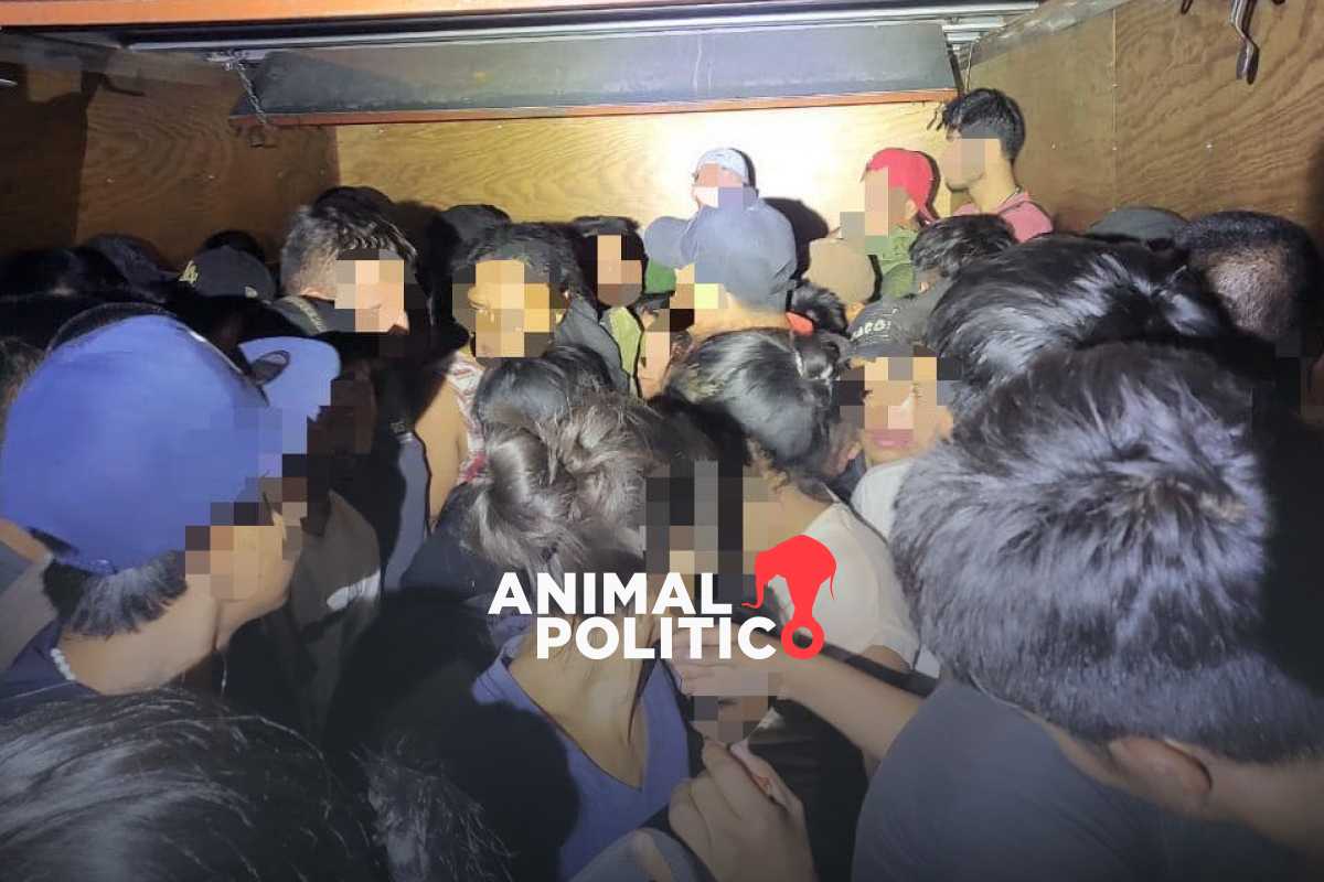 Localizan a 116 migrantes que eran transportados hacinados en Sombrerete, Zacatecas; hay 2 detenidos