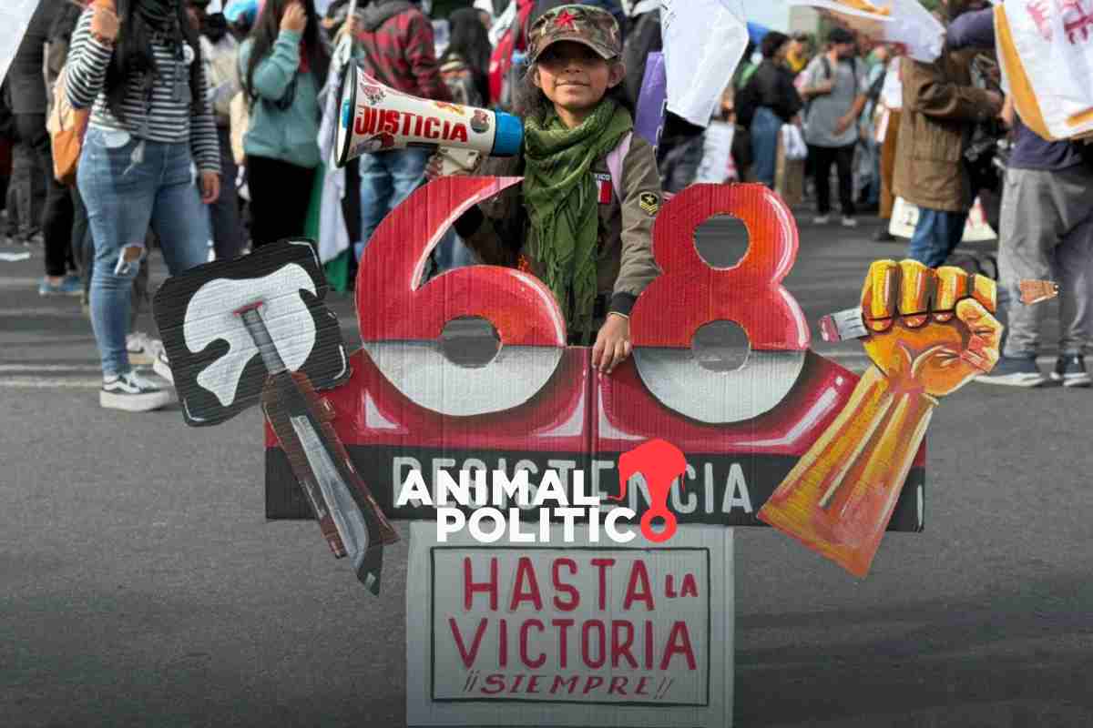 "Necesitamos a los asesinos en la cárcel”, exigen en marcha por masacre del 68