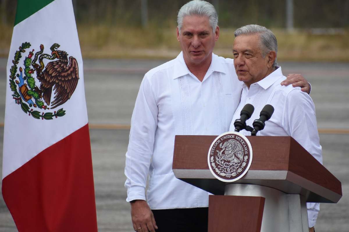 Díaz-Canel agradece a AMLO por la solidaridad y apoyo "permanente" a Cuba