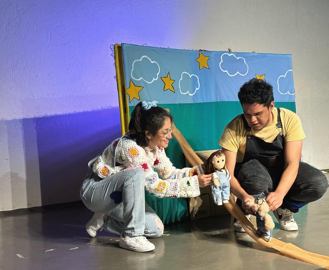 'Nubes de algodón', la obra teatro con títeres que habla sobre el duelo infantil