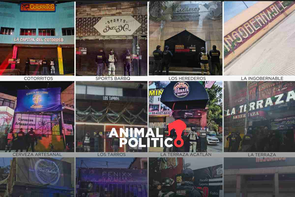 Operativo Atarraya en Edomex: cierran 12 bares ilegales en Naucalpan y Texcoco