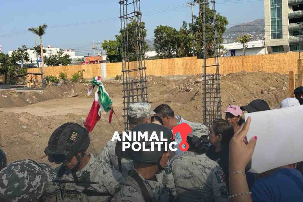 Frenan de forma provisional las obras del cuartel de Guardia Nacional en parque Papagayo en Acapulco