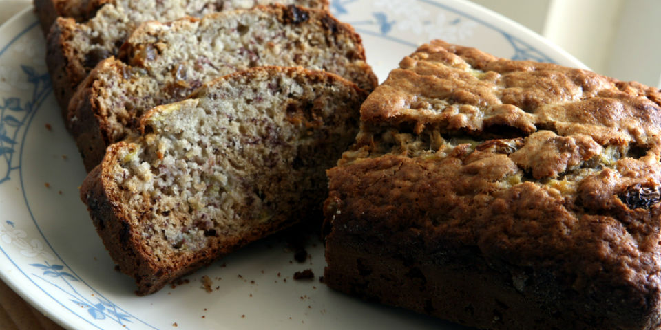 #Receta: Pan de plátano vegano en 7 pasos