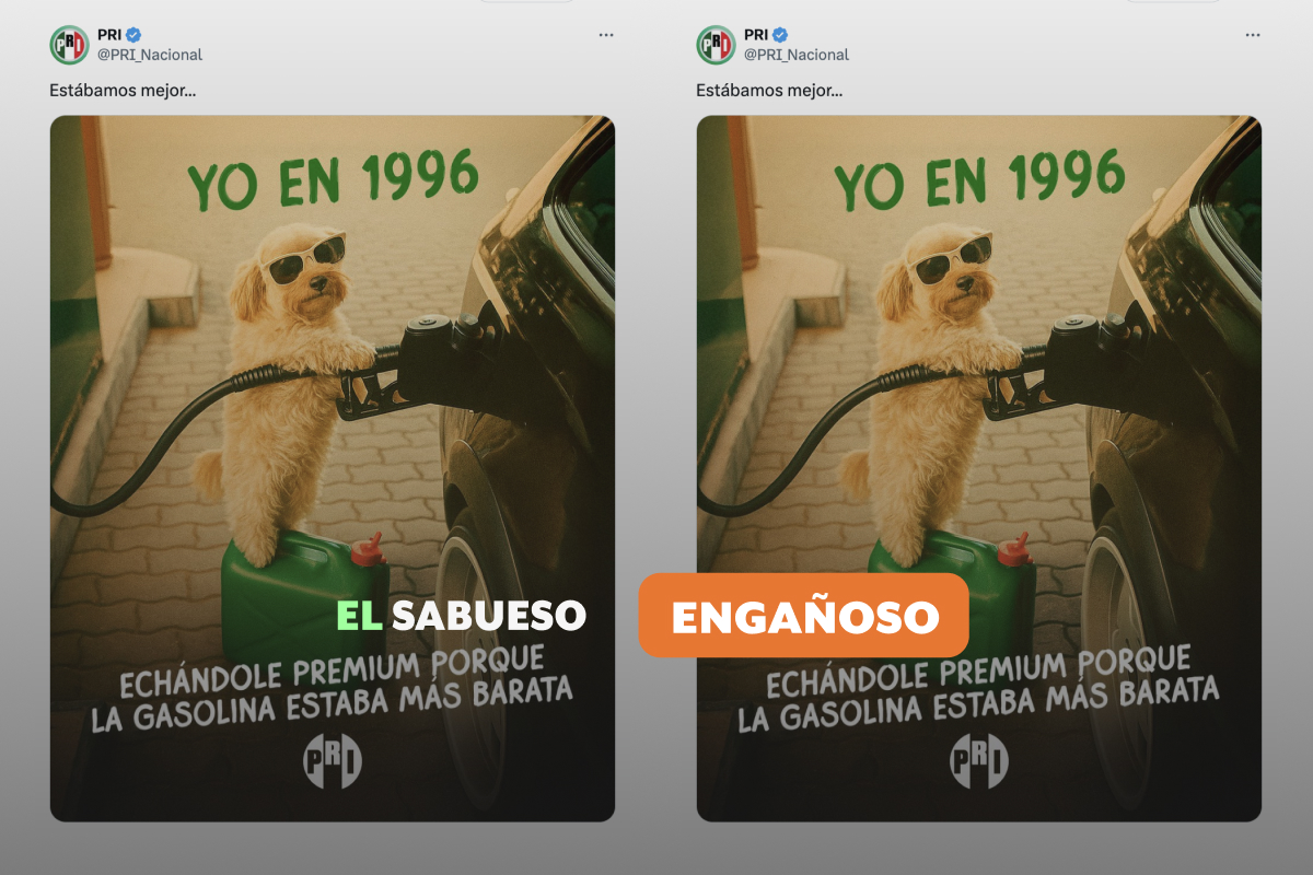 PRI presume que en 1996 era más fácil comprar gasolina premium pero no es así