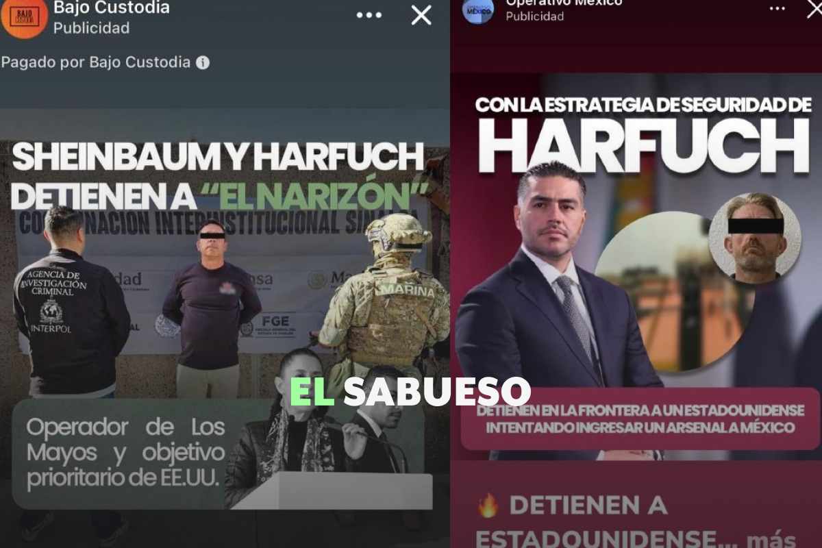 Páginas anónimas en FB  e Instagram pagan 2.8 millones de pesos para promover a García Harfuch 