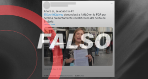 Senadora no denunció a AMLO por ‘brujería’ 