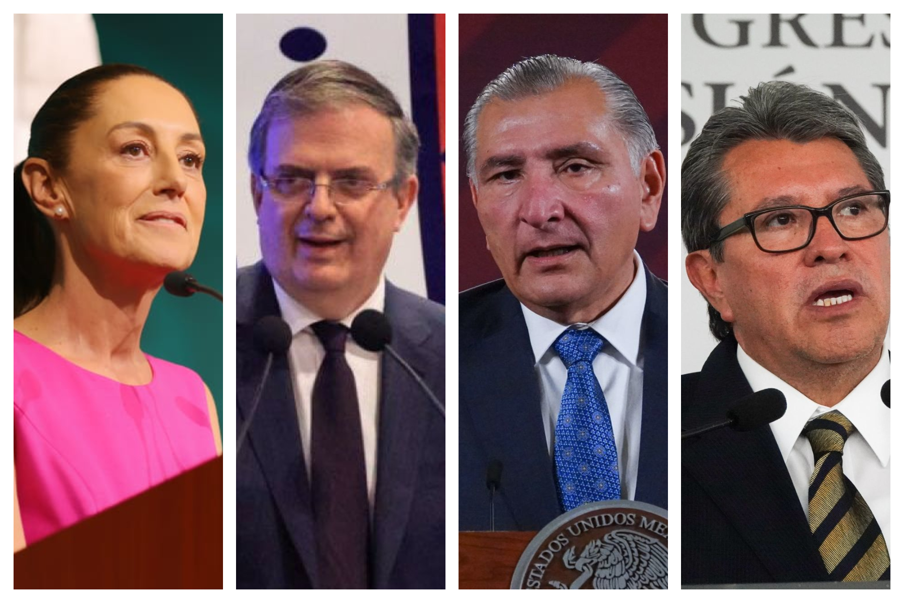 Los claroscuros de los aspirantes presidenciales de Morena en su ejercicio del poder