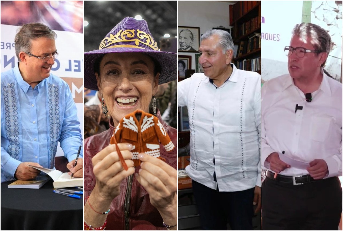 Sheinbaum, Ebrard y Adán encabezan mítines; Monreal visita Acapulco