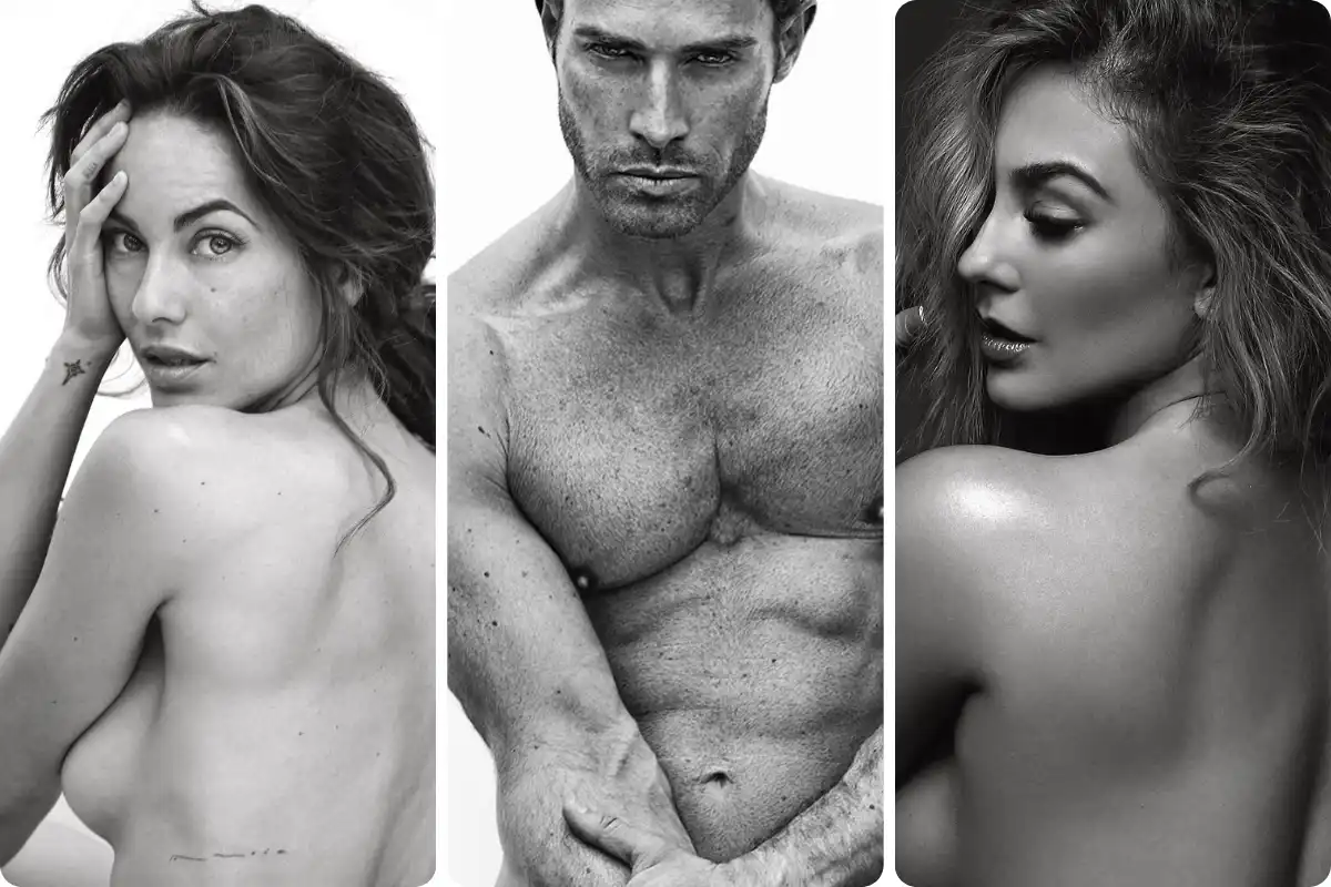 Las estrellas al desnudo: el fotógrafo Uriel Santana presenta "Las formas del alma"