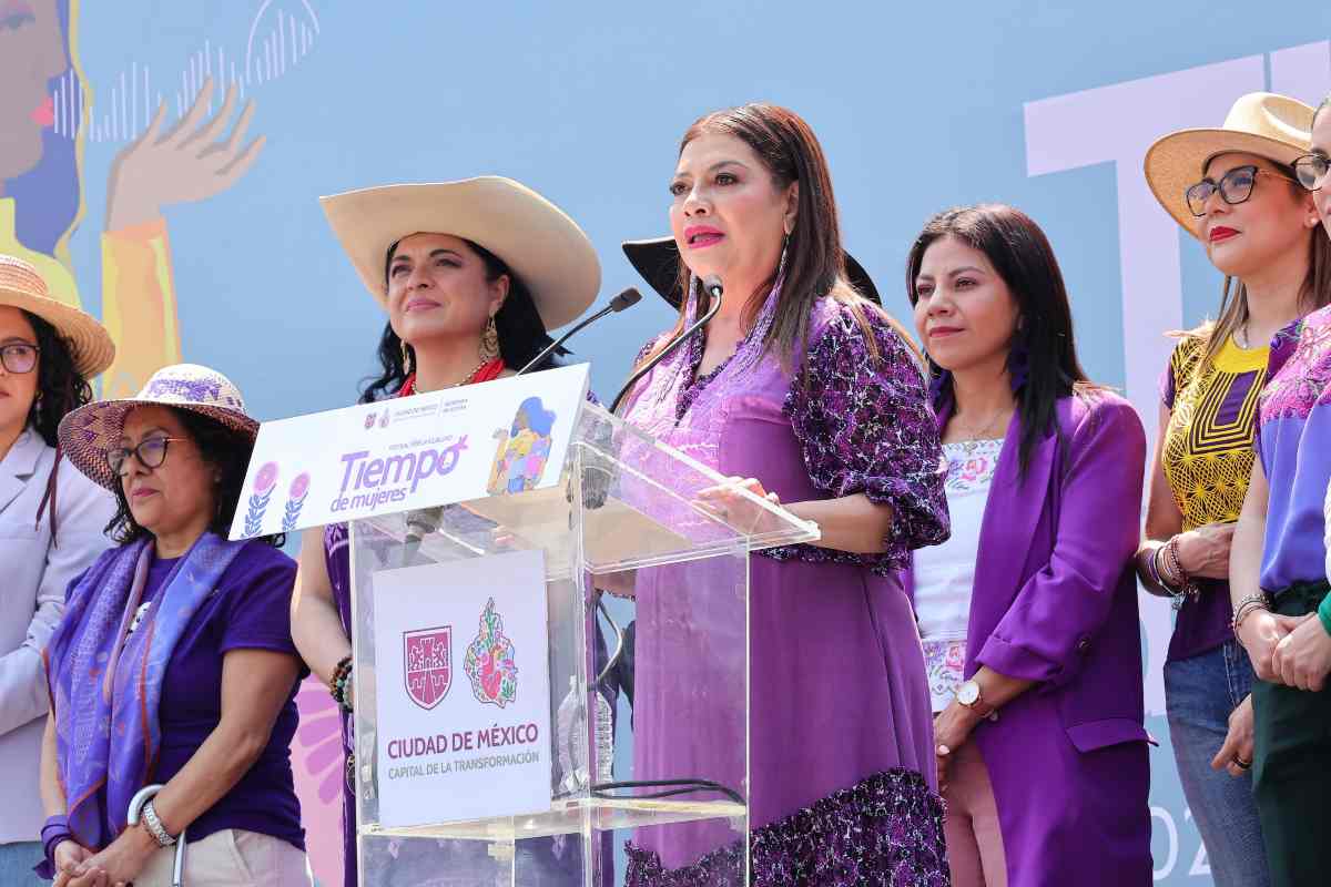 “Queremos mujeres siempre vivas”: Brugada destaca reducción del 35% de feminicidio en 2025
